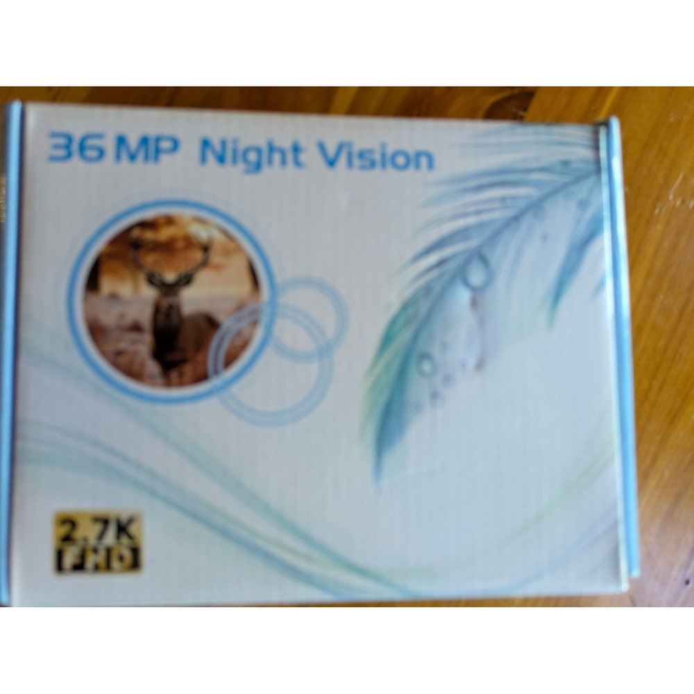 36MP Digital Night Vision Binoculars 2.7K FHD Video Recording with SD Card Black